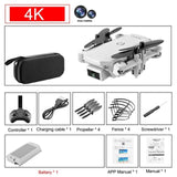 2020 new mini RC drone 4K HD camera WiFi Fpv air pressure altitude maintenance 15 minutes battery life foldable Quadcopter toy