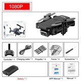 2020 new mini RC drone 4K HD camera WiFi Fpv air pressure altitude maintenance 15 minutes battery life foldable Quadcopter toy