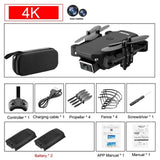 2020 new mini RC drone 4K HD camera WiFi Fpv air pressure altitude maintenance 15 minutes battery life foldable Quadcopter toy