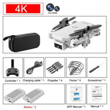 2020 new mini RC drone 4K HD camera WiFi Fpv air pressure altitude maintenance 15 minutes battery life foldable Quadcopter toy
