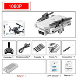 2020 new mini RC drone 4K HD camera WiFi Fpv air pressure altitude maintenance 15 minutes battery life foldable Quadcopter toy