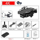 2020 new mini RC drone 4K HD camera WiFi Fpv air pressure altitude maintenance 15 minutes battery life foldable Quadcopter toy