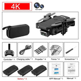 2020 new mini RC drone 4K HD camera WiFi Fpv air pressure altitude maintenance 15 minutes battery life foldable Quadcopter toy